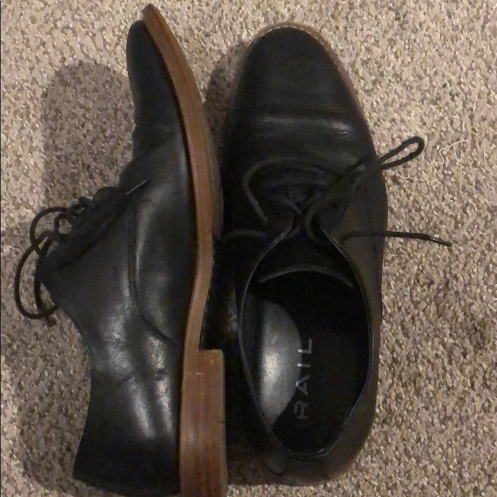 Men’s Nordstrom ‘The Rail’ dress shoes - Black